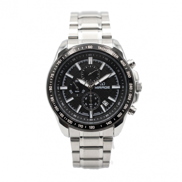 Mirage 8904 Silver White Black Ring Man MDBTBBA
